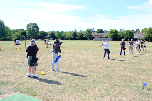 A typical summertime shoot