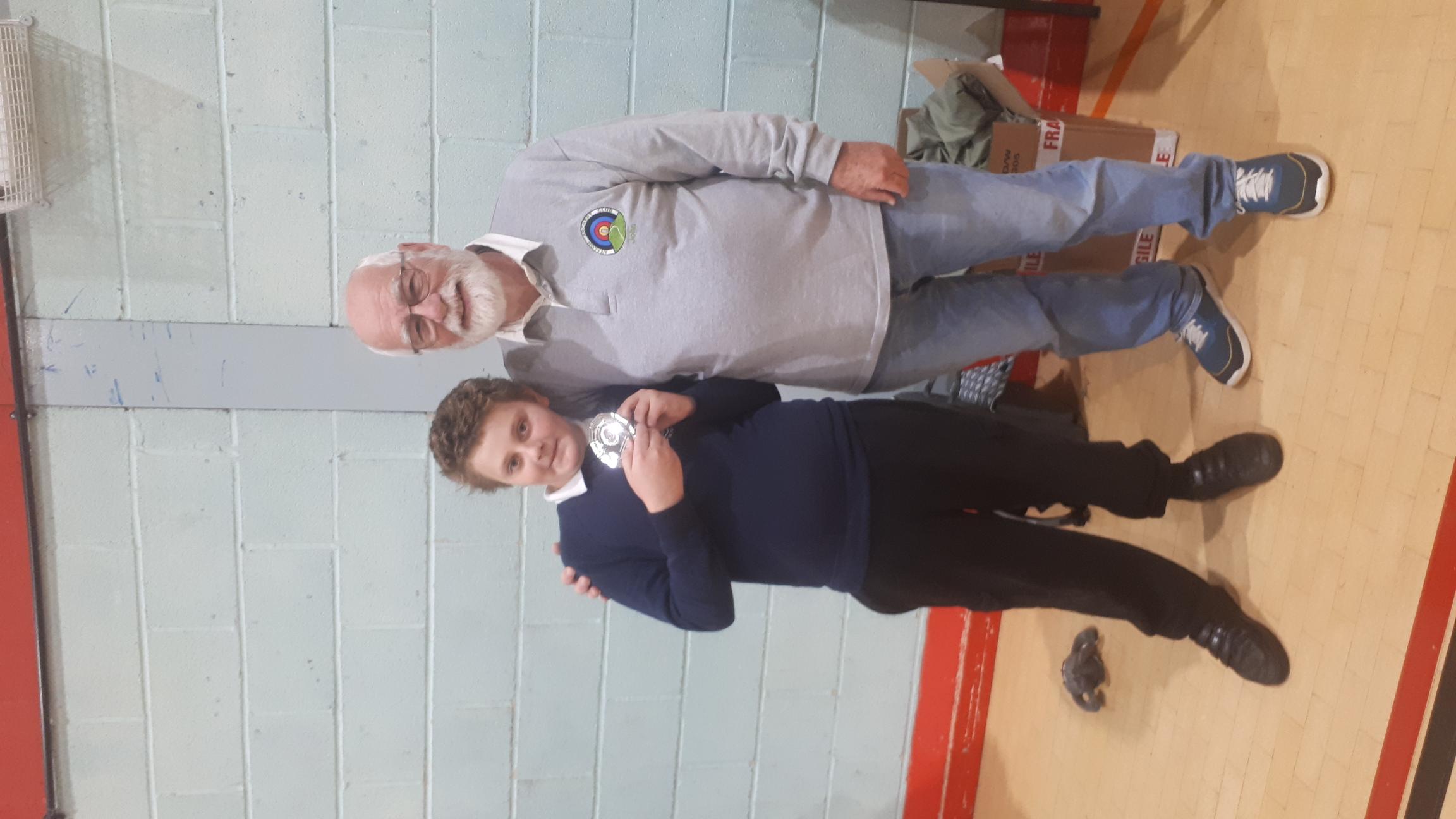 Ivan with Fun Shoot Junior Plate.