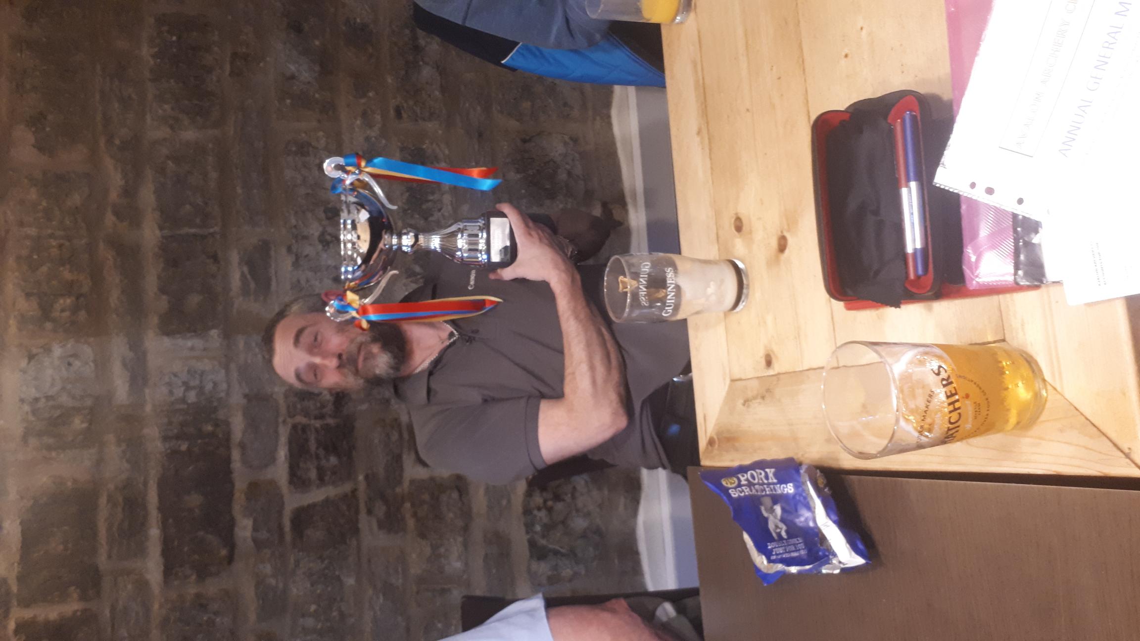 Jared wins Senior AGM Trophy